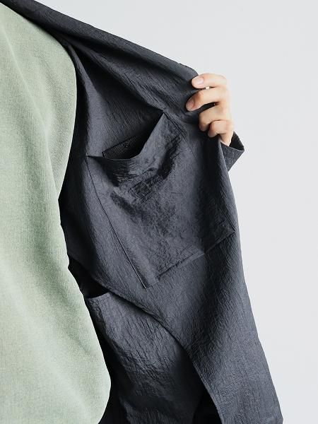 ERA.()  SHRINK TAFFETA RESTAURANT JACKET (TL01ST)