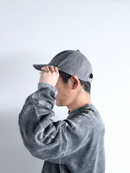 ERA.()HOMMA HERRINGBONE 6PANEL CAP / GRAY (A001H)