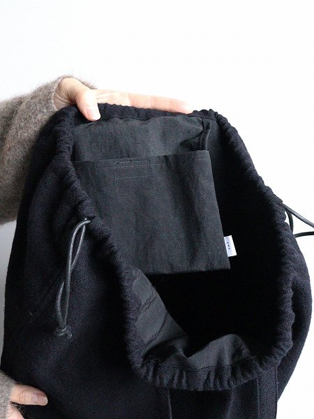 ERA.SHUKUJU WOOL HELMET BAG (K010W)