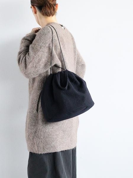 バッグ ERA. SHUKUJU WOOL HELMET BAG / NAVY ERA.][イーラ][SHUKUJU WOOL HELMET BAG][K010W][NAVY][鞄