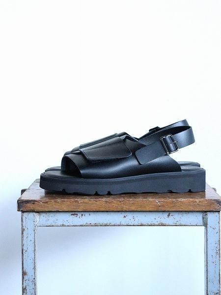 foot the coacher (եåȥ㡼) VELCRO SANDALS / BLACK (no.FTC2512021)