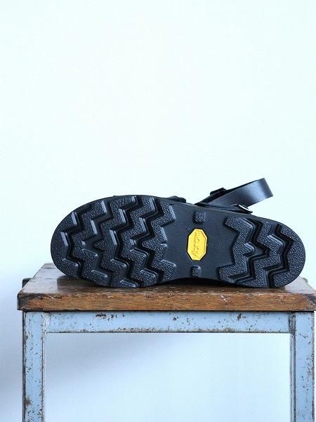 foot the coacher (եåȥ㡼) VELCRO SANDALS / BLACK (no.FTC2512021)
