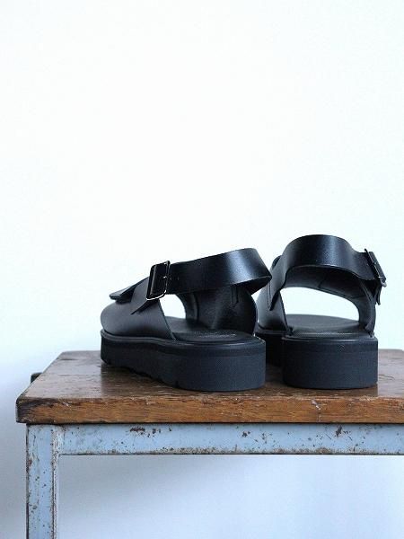 foot the coacher (եåȥ㡼) VELCRO SANDALS / BLACK (no.FTC2512021)