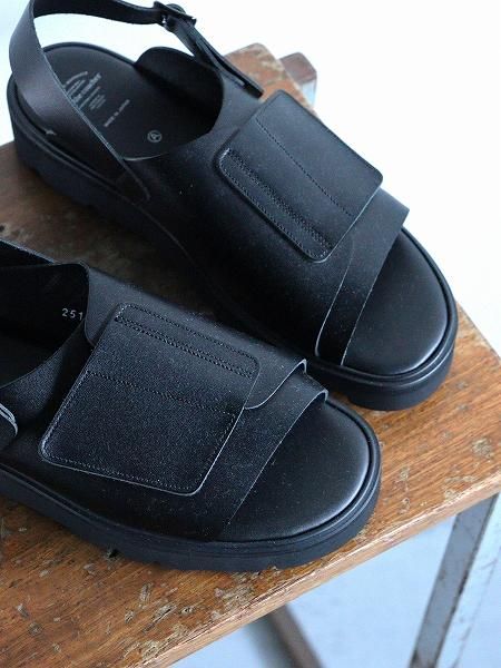 foot the coacher (եåȥ㡼) VELCRO SANDALS / BLACK (no.FTC2512021)