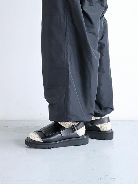 foot the coacher (եåȥ㡼) VELCRO SANDALS / BLACK (no.FTC2512021)