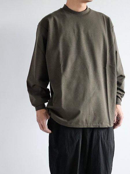 FLISTFIA (եꥹȥե)Long Sleeve Draw Code Pull Over 24AW