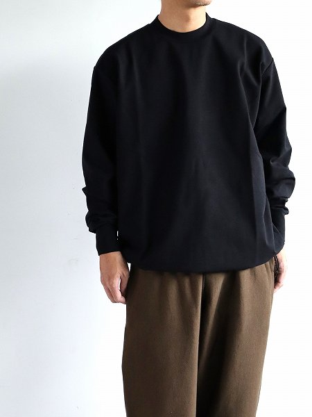 FLISTFIA (եꥹȥե)Long Sleeve Draw Code Pull Over 24AW