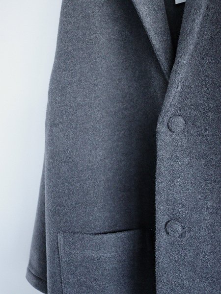 FLISTFIALoose Fit Jacket Cardigan / Charcoal Gray