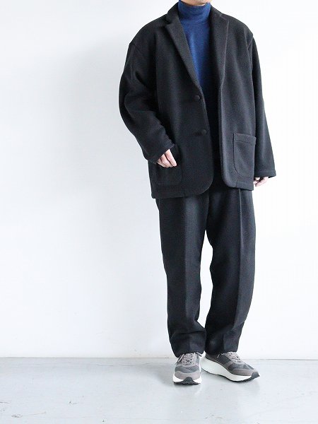 FLISTFIA (եꥹȥե)Loose Fit Jacket Cardigan / Modern Black