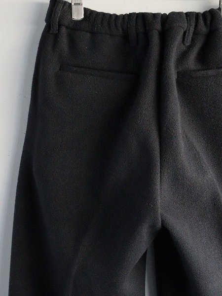 FLISTFIA (եꥹȥե)Tuck Wide Trousers / Modern Black