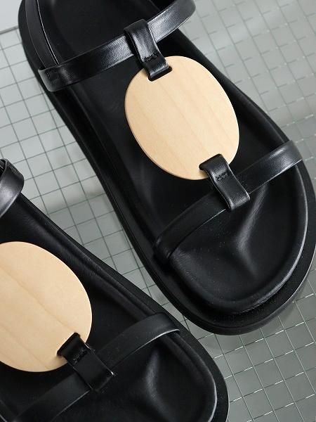 _Fot  plywood volume sandals (1402S)