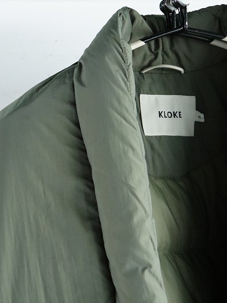 KLOKEAbeyance Quilted Wrap Coat / Olive