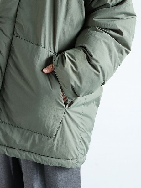 KLOKEAbeyance Quilted Wrap Coat / Olive