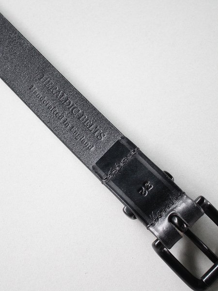 HERALDIC BELTS #5/4 WESTEND BRIDLE LEATHER BELT (ヘラルディックベルト)