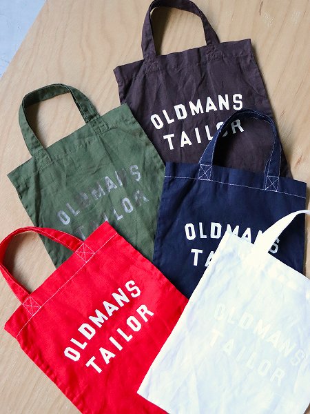 OLDMAN'S TAILOR　GARMENT DYE OMT PRINT MINI BAG