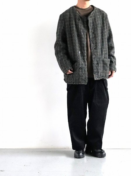 OLDMAN'S TAILOR (ɥޥ󥺥ơ顼) ROYAL WORK PANTS / CORDUROY BLACK