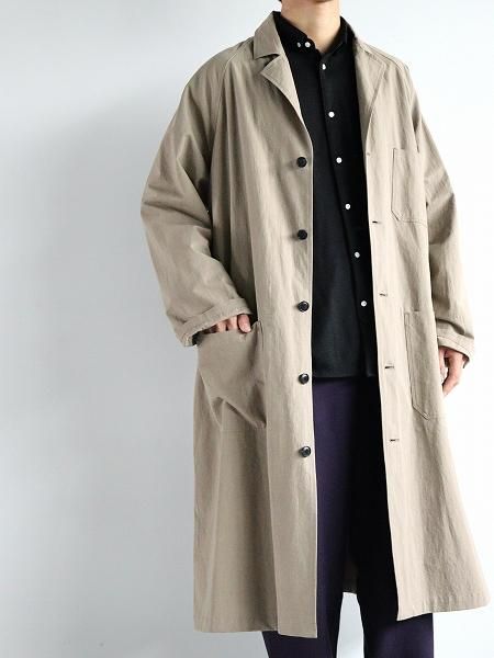 OLDMAN'S TAILOR (ɥޥ󥺥ơ顼) SMALL BD SHIRT / WOOL BLACK