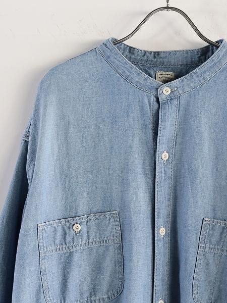 ordinary fits LONG CHAMBRAY SHIRTS / USED