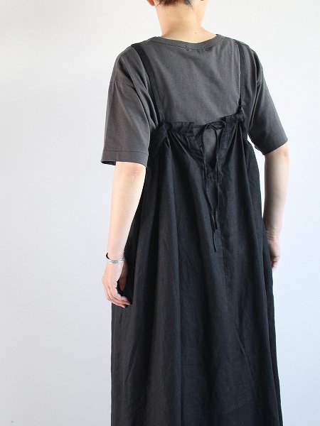 ORDINARY FITSSTRAP DRESS / BLK (OF-O046)