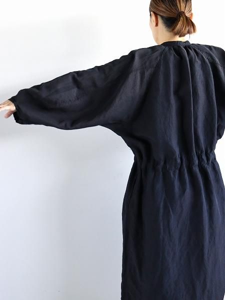OUTIL (ウティ) ROBE OSSES / BLACK INDIGO (OU-O008)
