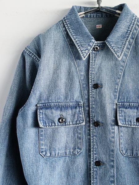 【値下げ】【未使用に近い】OUTIL VESTE CAEN USED加工 値下げ】【未使用に近い】OUTIL VESTE CAEN USED加工