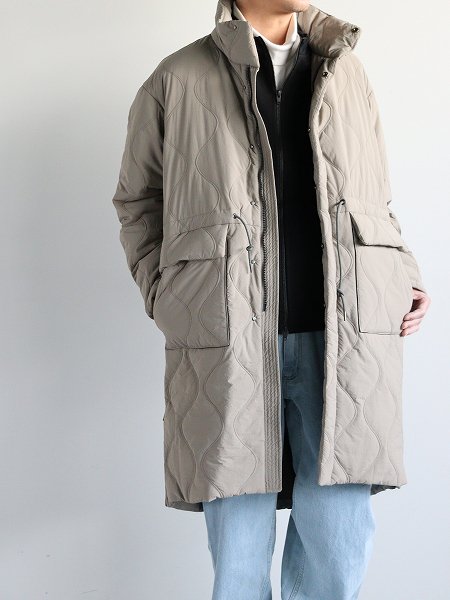 LANTERNHEATING QUILT COAT / MARS GRAY