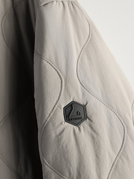 LANTERNHEATING QUILT COAT / MARS GRAY