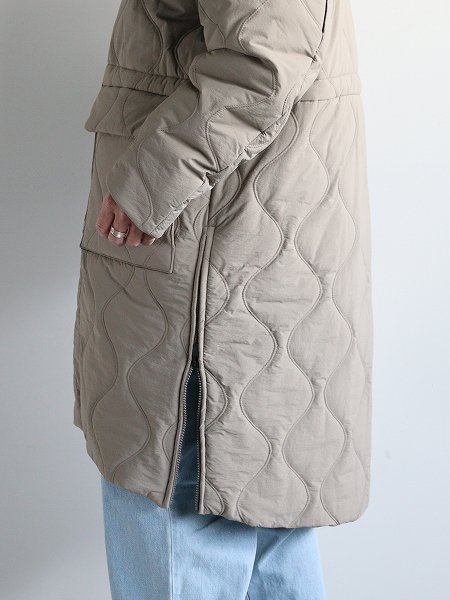 LANTERNHEATING QUILT COAT / MARS GRAY