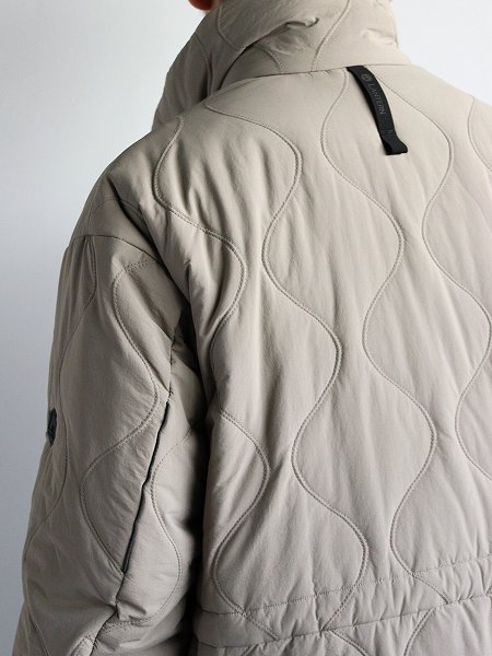 LANTERNHEATING QUILT COAT / MARS GRAY