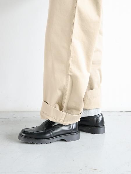 Loake / R&D.M.Co- Classic Loafer Shoe - Black Polish Leather ե
