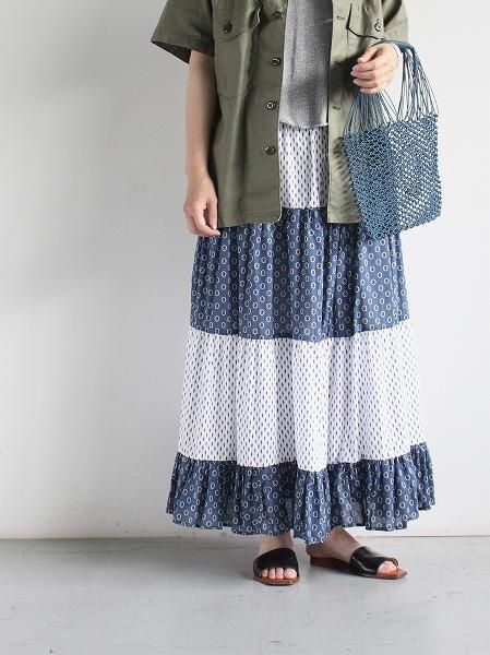 Mistral - Les indiennes de Nimes  Skirt / JUPON GITANE PLUME MEDAILLONʥߥȥ ȡ