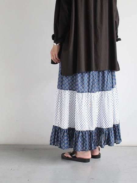 Mistral - Les indiennes de Nimes  Skirt / JUPON GITANE PLUME MEDAILLONʥߥȥ ȡ