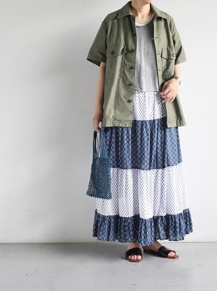 Mistral - Les indiennes de Nimes  Skirt / JUPON GITANE PLUME MEDAILLONʥߥȥ ȡ