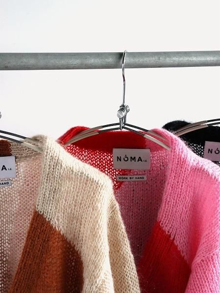 NOMA t.d. Hand Knitted Mohair Cardigan title=