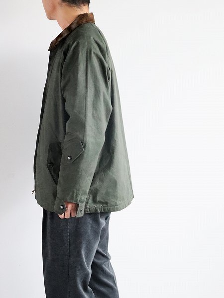 NECESSARY OR UNNECESSARYBARBER TOP / OLIVE