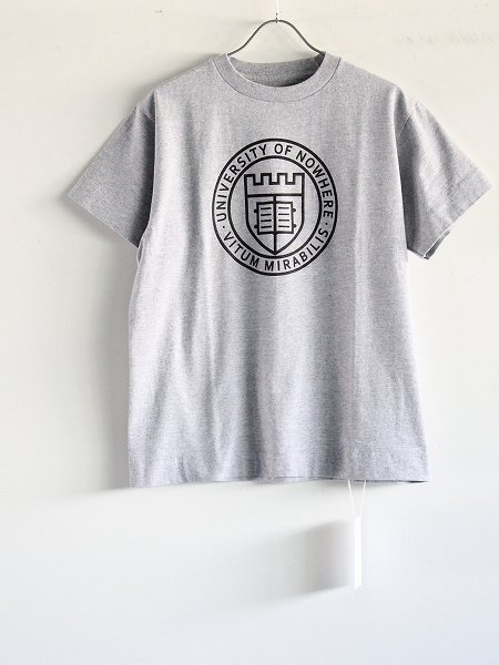 NECESSARY or UNNECESSARY / NOUN (ナウン) Tシャツ 「CIRCLE MARK」 