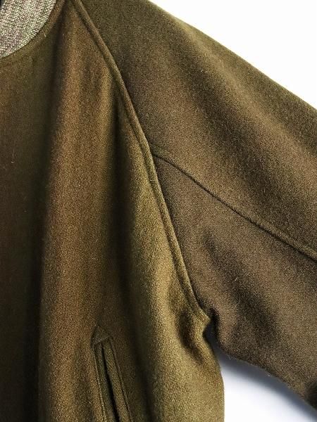 B.B. Jacket - Wool Uneven Dye / Olive 