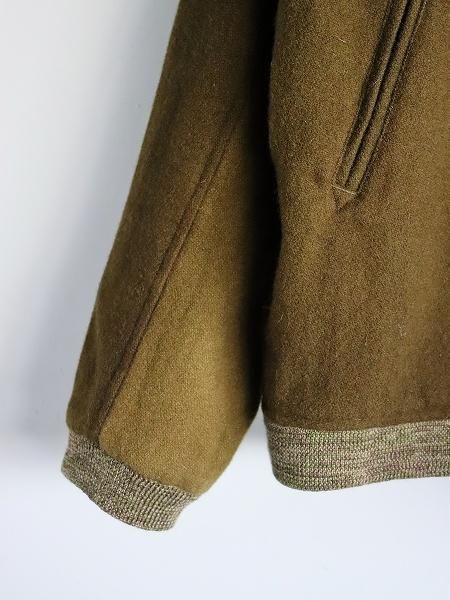 B.B. Jacket - Wool Uneven Dye / Olive 