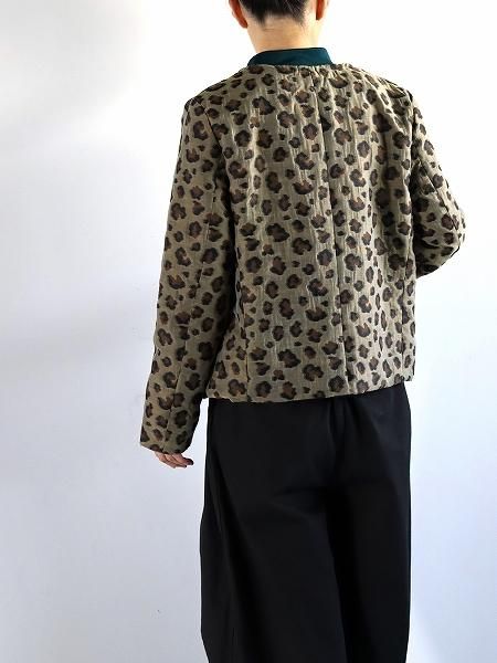NEEDLES(ˡɥ륺)C.C. Jacket - PE/C/CU/N Leopard Jq. / Khaki