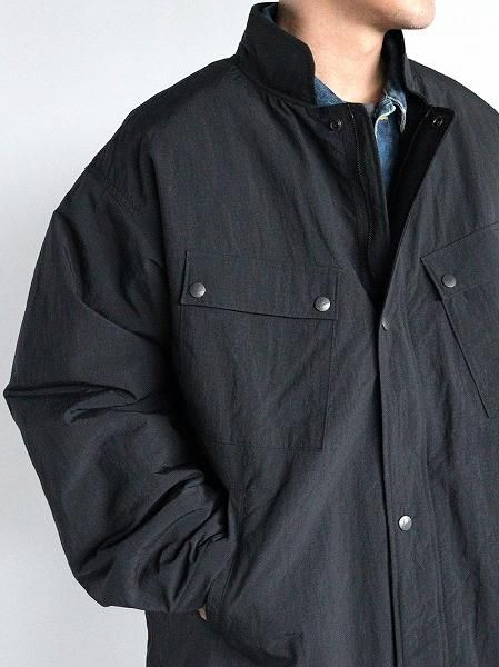NEEDLES C.P. Coat - Nylon Ripstop / Black