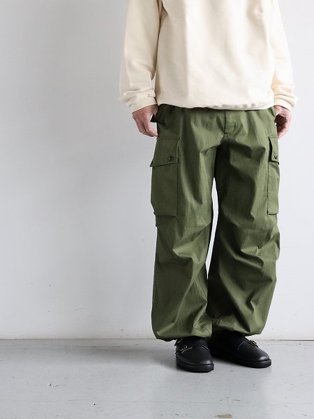 NEEDLES　Field Pant - C/N Oxford Cloth / Olive (MENS & LADIES)