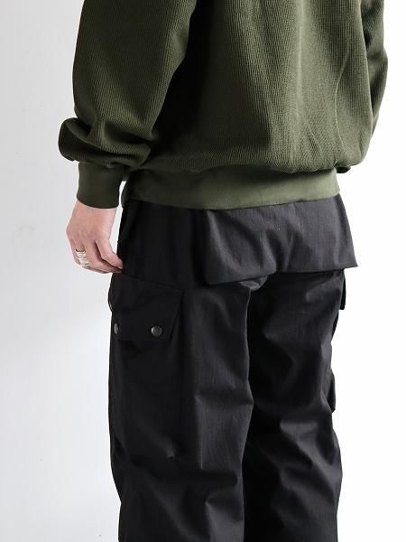 NEEDLES Field Pant - C/N Oxford Cloth / Black (MENS & LADIES)