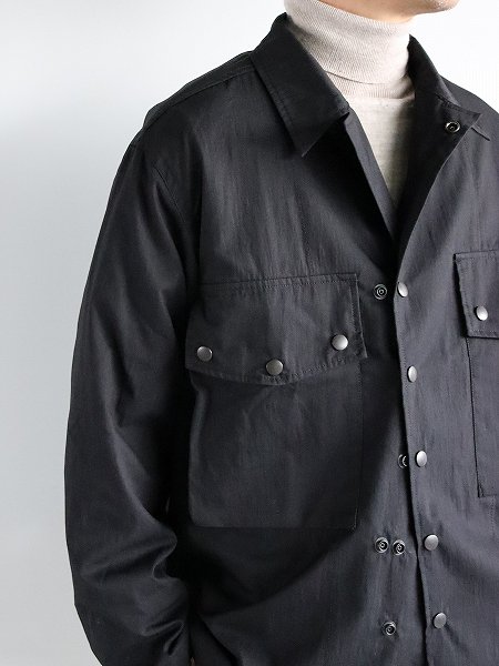 Needles Field Jacket - C/N Oxford Cloth / Black