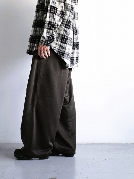 NEEDLESH.D. Sweat Pant - C/PE Bright Jersey / Dk.Brown