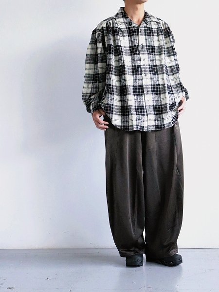 NEEDLESH.D. Sweat Pant - C/PE Bright Jersey / Dk.Brown