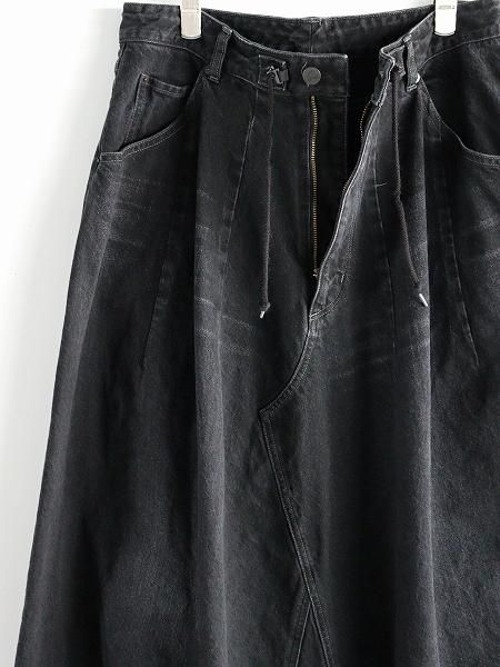 NEEDLES｜SKIRTS (H.D. Skirt Jean / 12oz Denim - Black (Q H.D. Skirt Jean 12oz Denim