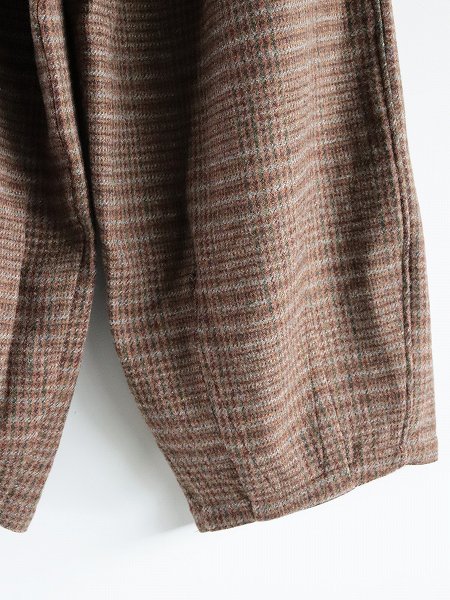 NEEDLESH.D.P. Pant - Wool Glen Plaid / Brown