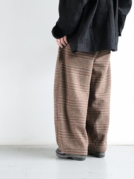 NEEDLESH.D.P. Pant - Wool Glen Plaid / Brown