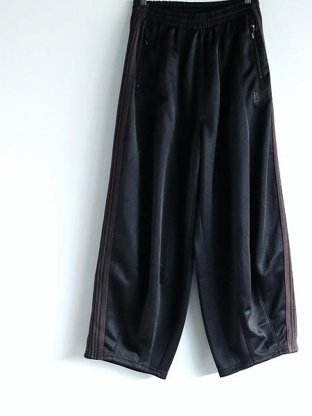 NEEDLES H.D. Track Pant - Poly Smooth / Black (PU277)