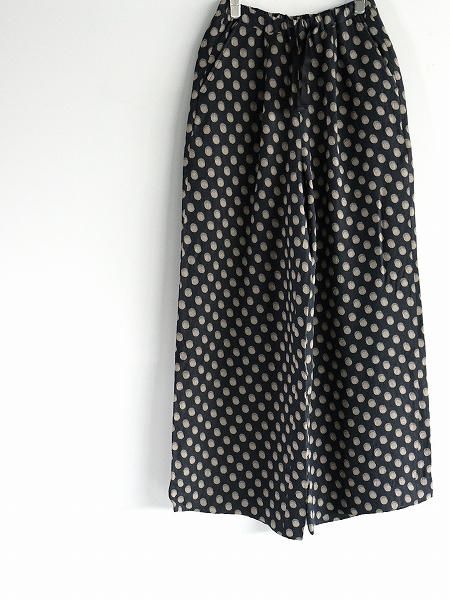 NEEDLES String Buggy Pant - Polka Dot Jacquard / Navy